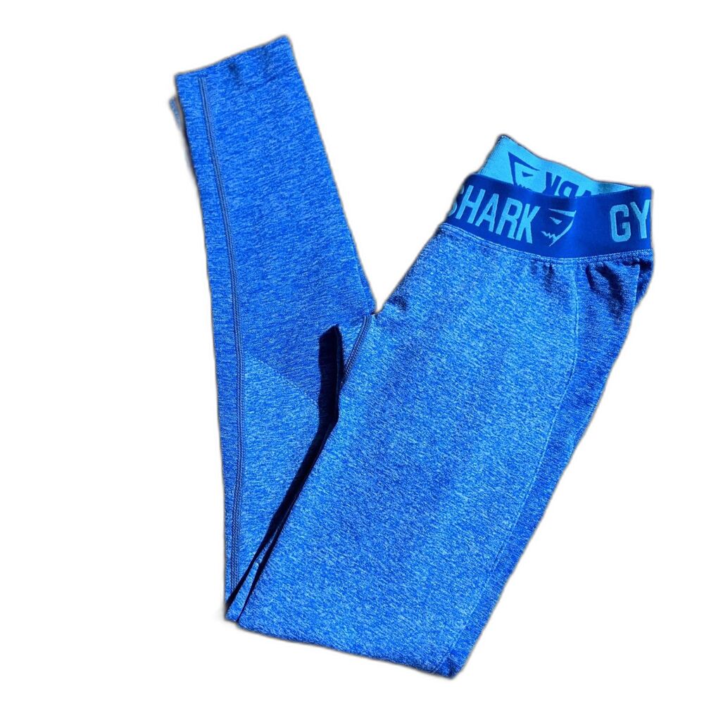 Gymshark Flex Dry Blue Leggings Women's Size Small